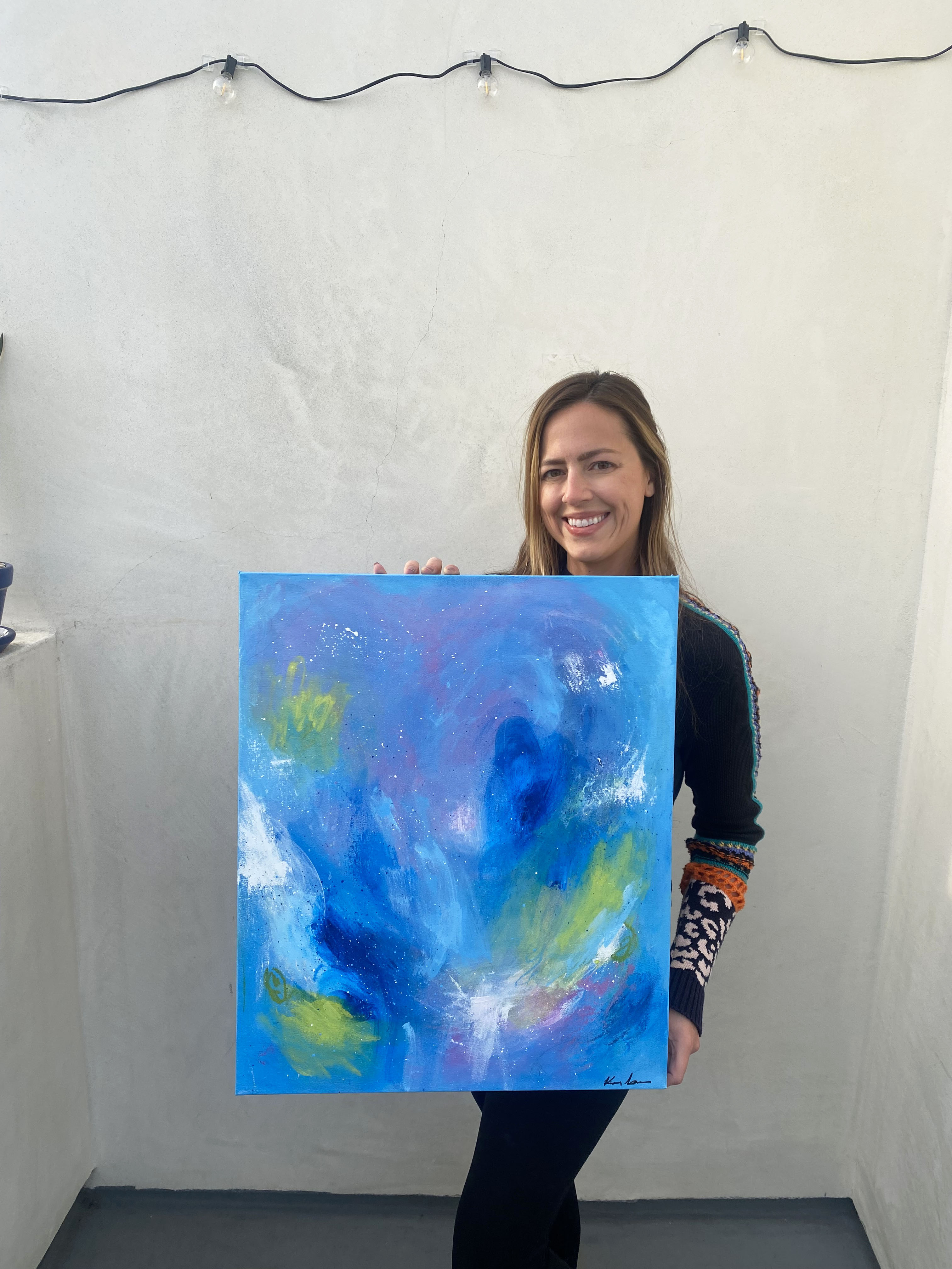 APR 6th IN-PERSON -  Bold Abstract Acrylic Painting with Kirsten Israel