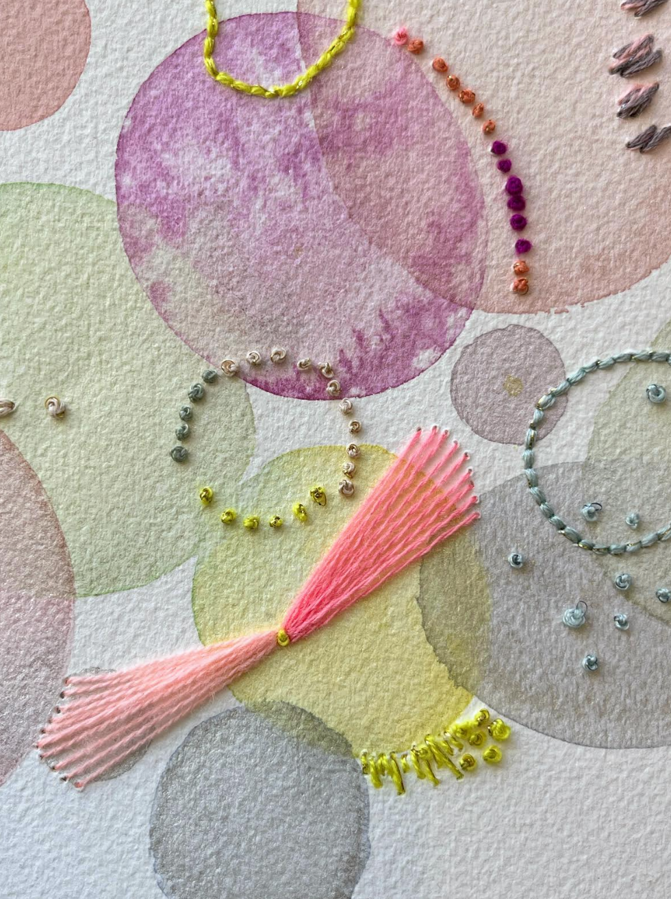 MAY 17th IN-PERSON - Paint & Stitch with Mirina Moloney