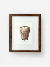 Load image into Gallery viewer, The Coffee Date Collection - Framed Original Watercolor Paintings - These Hands Makers Collective