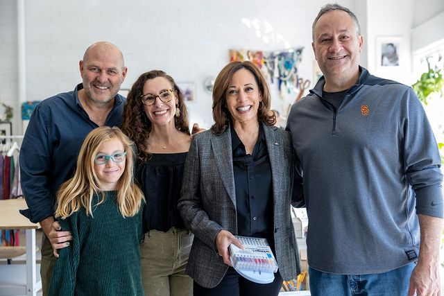 Vice President Kamala Harris Visits These Hands Maker's Collective for Small Business Saturday