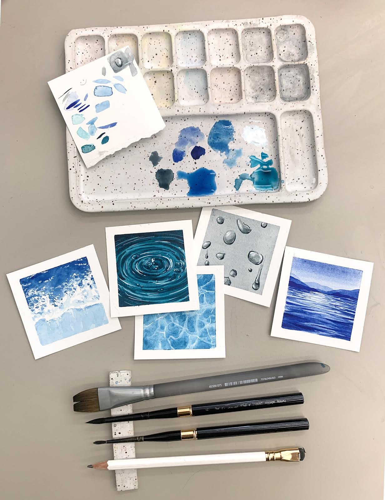 JUN 13th IN-PERSON - Painting Water with Watercolor with Annie Brown