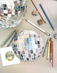 JAN 27th IN-PERSON - Disco Ball Drawings with Annie Brown