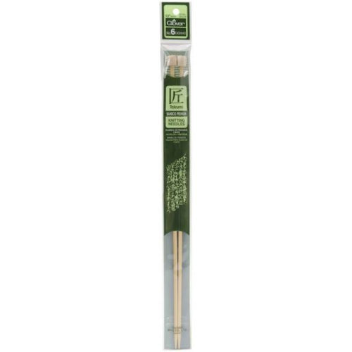 Bamboo Knitting Needles by Clover (Size 13)