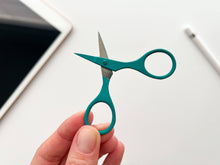 Load image into Gallery viewer, Small needlecraft scissors, tiny embroidery scissors: Rosewood