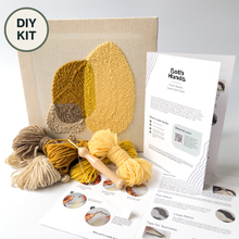 Load image into Gallery viewer, "Pebbles" - Beginner Punch Needle Kit - Wall Art: Grove