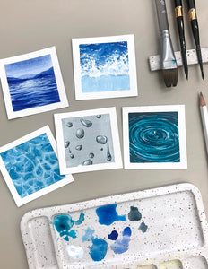 APR 22nd IN-PERSON - Painting Water with Watercolor with Annie Brown