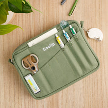 Load image into Gallery viewer, Soolla® Studio Pouch, Cinnamon (Stationery Pouch): Cinnamon