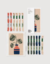 Load image into Gallery viewer, Wool and the Gang Monstera Needlepoint Kit