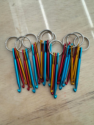 Crochet Hook Keychain (Set of 3)