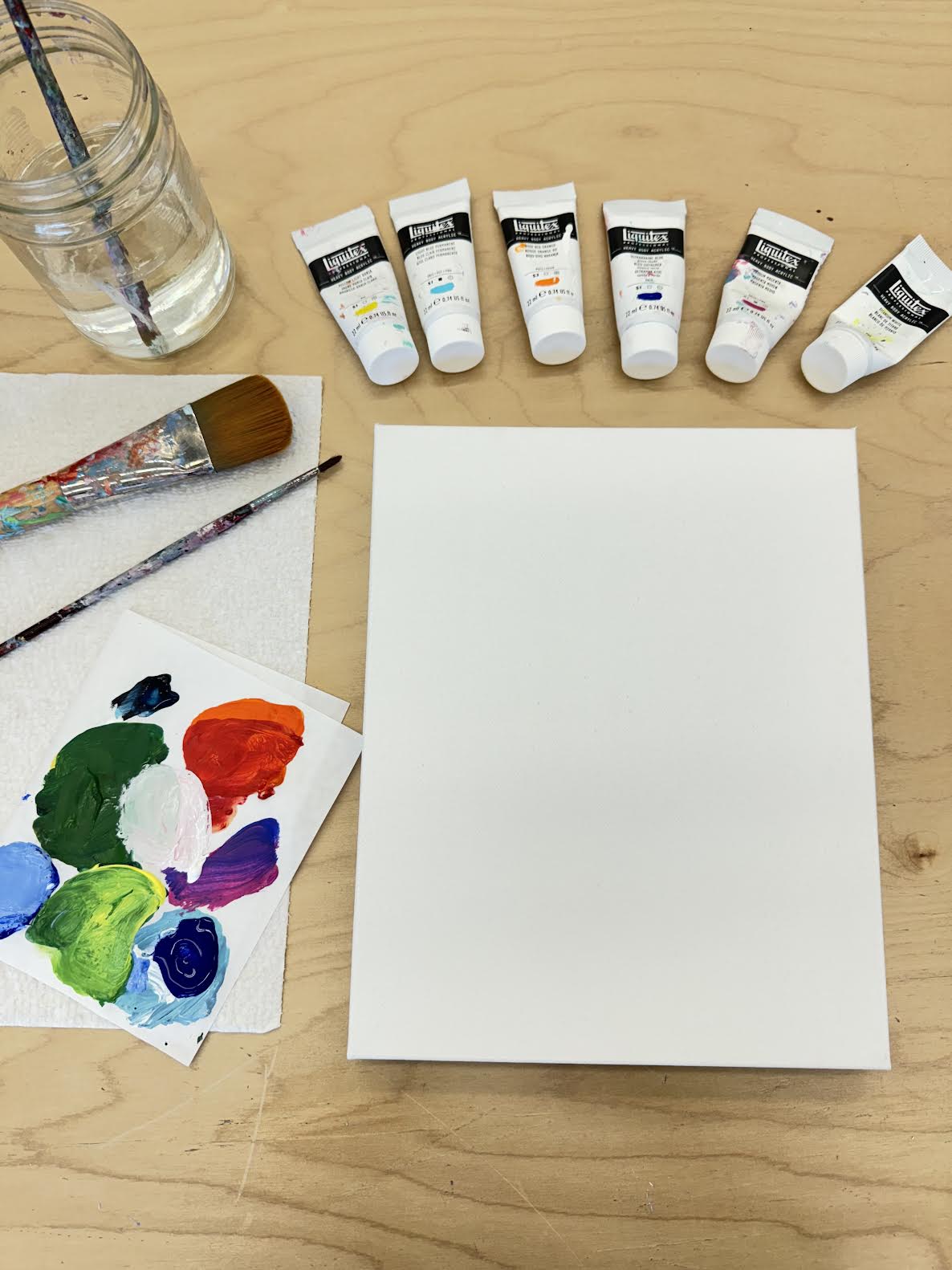 FEB 29th IN-PERSON - Intro to Acrylic Painting with Kirsten Israel