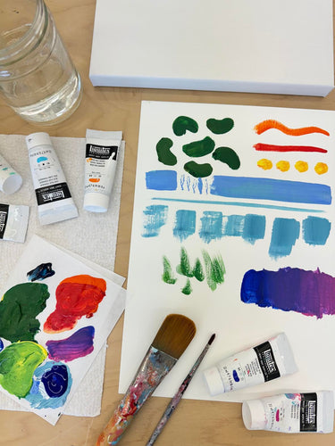 FEB 29th IN-PERSON - Intro to Acrylic Painting with Kirsten Israel
