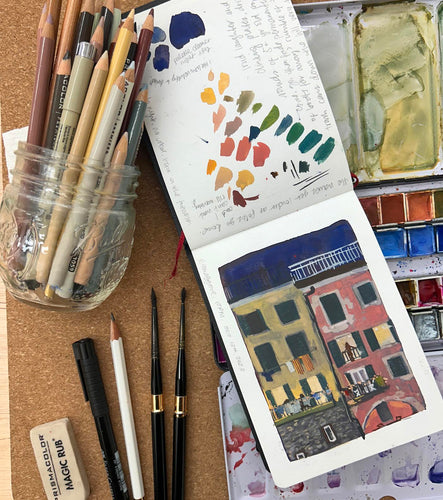 FEB 25th IN-PERSON - Creating a Sketchbook Practice with Annie Brown