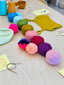 OCT 5th IN-PERSON - Intro to Knitting with Arianna Perez