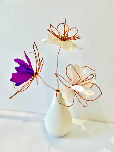 FEB 9th IN-PERSON - Wire & Paper Flowers for Los Angeles: LA Fires Relief Fundraiser with Mirina Moloney