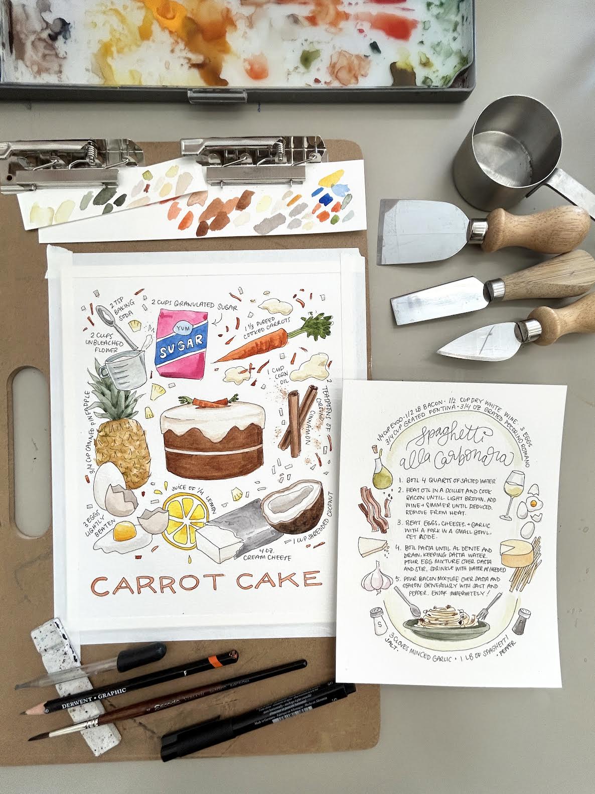 DEC 6th IN-PERSON - Illustrated recipes with Annie Brown