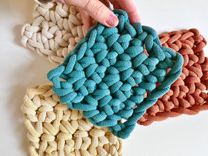 FEB 25th IN-PERSON - Beginner Crochet Coaster Workshop with Meg Spitzer