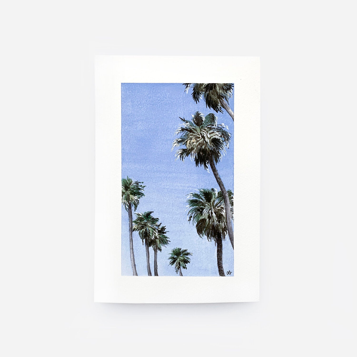 Palm Trees By Annie Brown