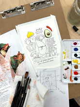 Load image into Gallery viewer, MAR 20th IN-PERSON - Illustrated recipes with Annie Brown