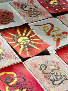 MAR 23rd IN-PERSON - Linocut Remix: Multi-Color Printing & Painted Accents with Stavisky Studio