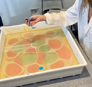 JUL 28th IN-PERSON - Intro to Marbling with Thunder Textile