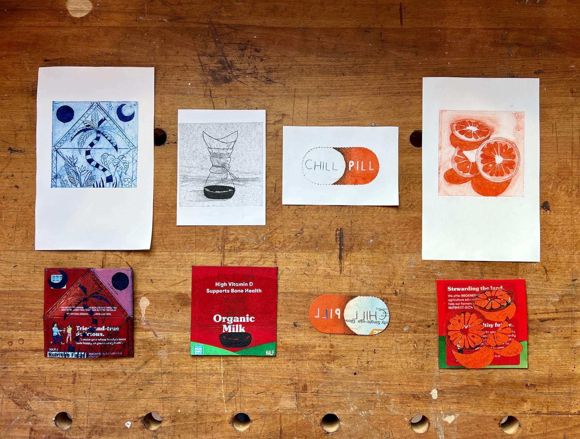 MAR 29th IN-PERSON - Tetrapak Printmaking: Turn Trash into Art with Stavisky Studio