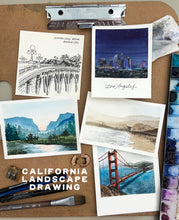 Load image into Gallery viewer, FEB 20th IN-PERSON - California Landscape Drawing: a Wildfire Fundraiser with Annie Brown