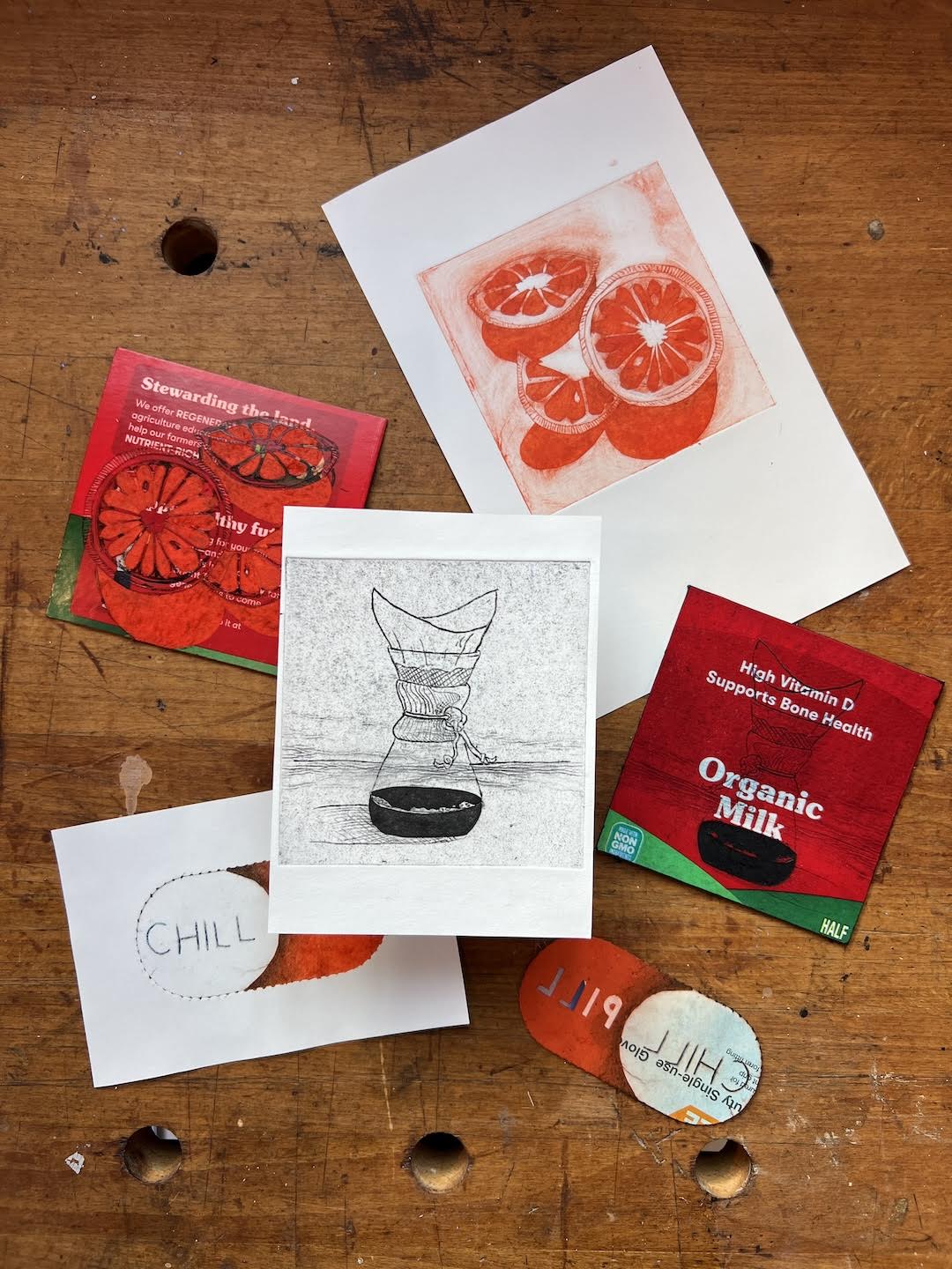 MAR 29th IN-PERSON - Tetrapak Printmaking: Turn Trash into Art with Stavisky Studio