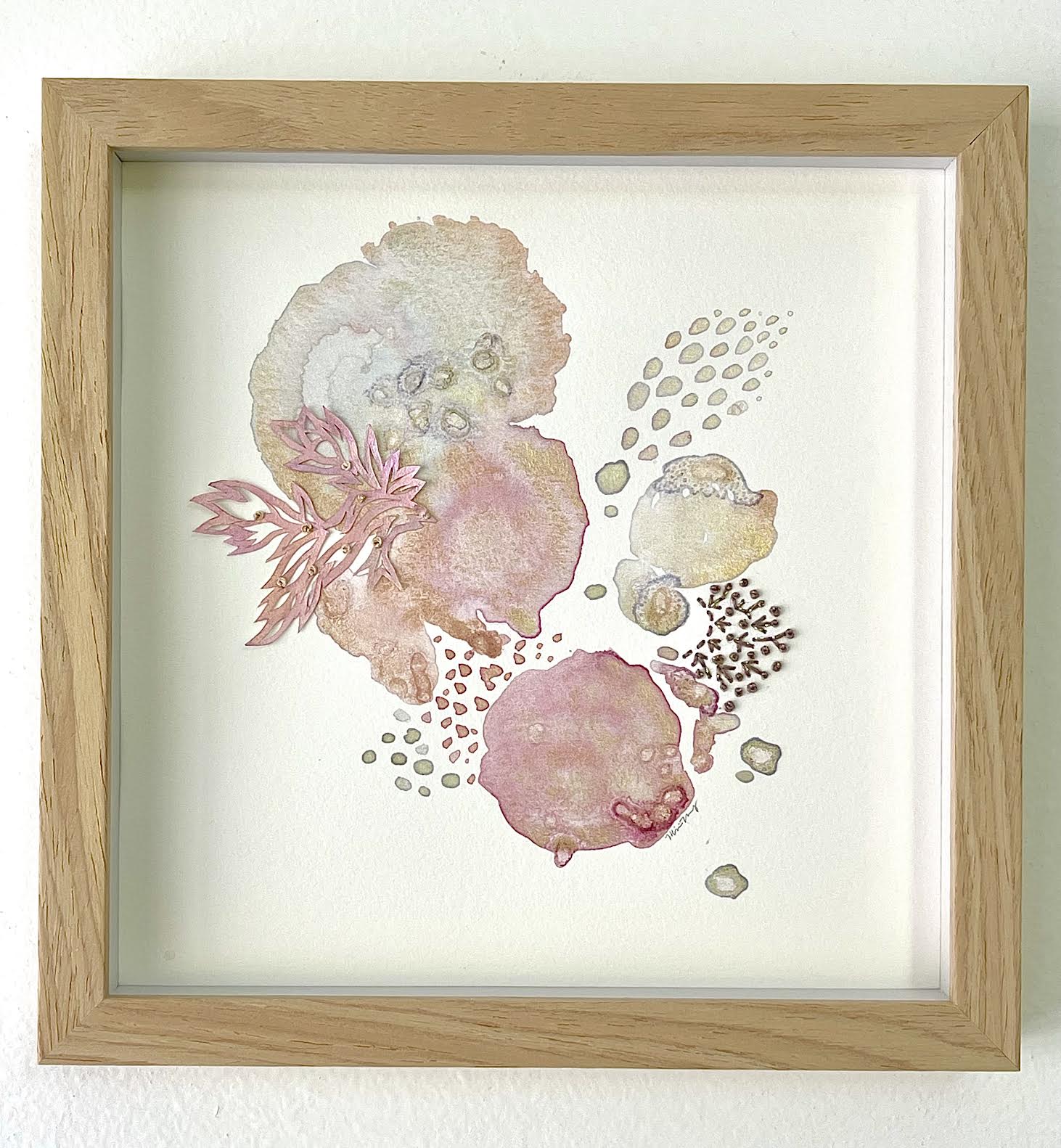 Mixed Media Original Framed Art by Mirina Moloney