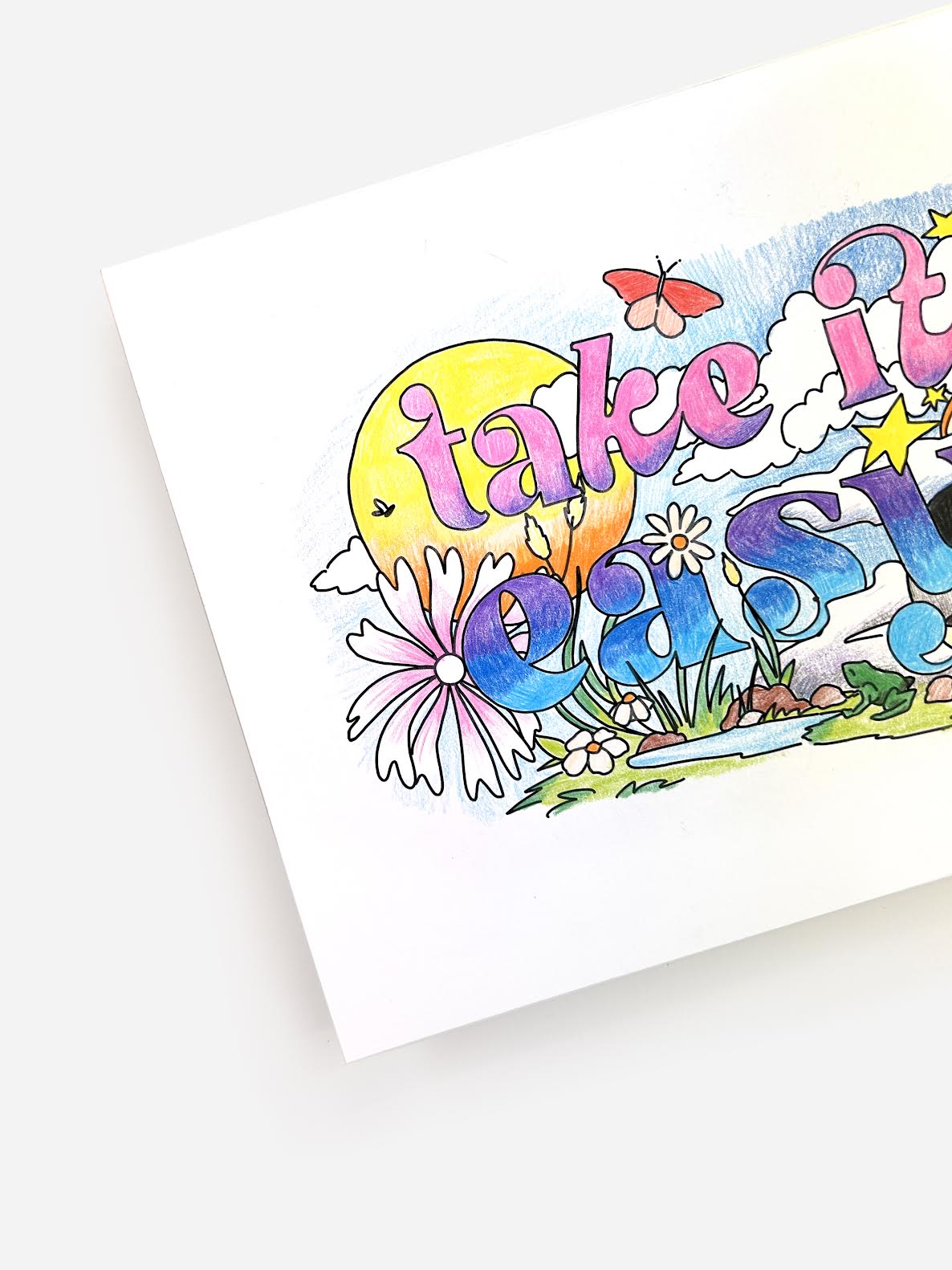 Colored Pencil Art Print By Annie Brown