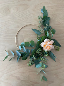 NOV 17th IN-PERSON - Modern Paper Flower Wreath with Mirina Moloney