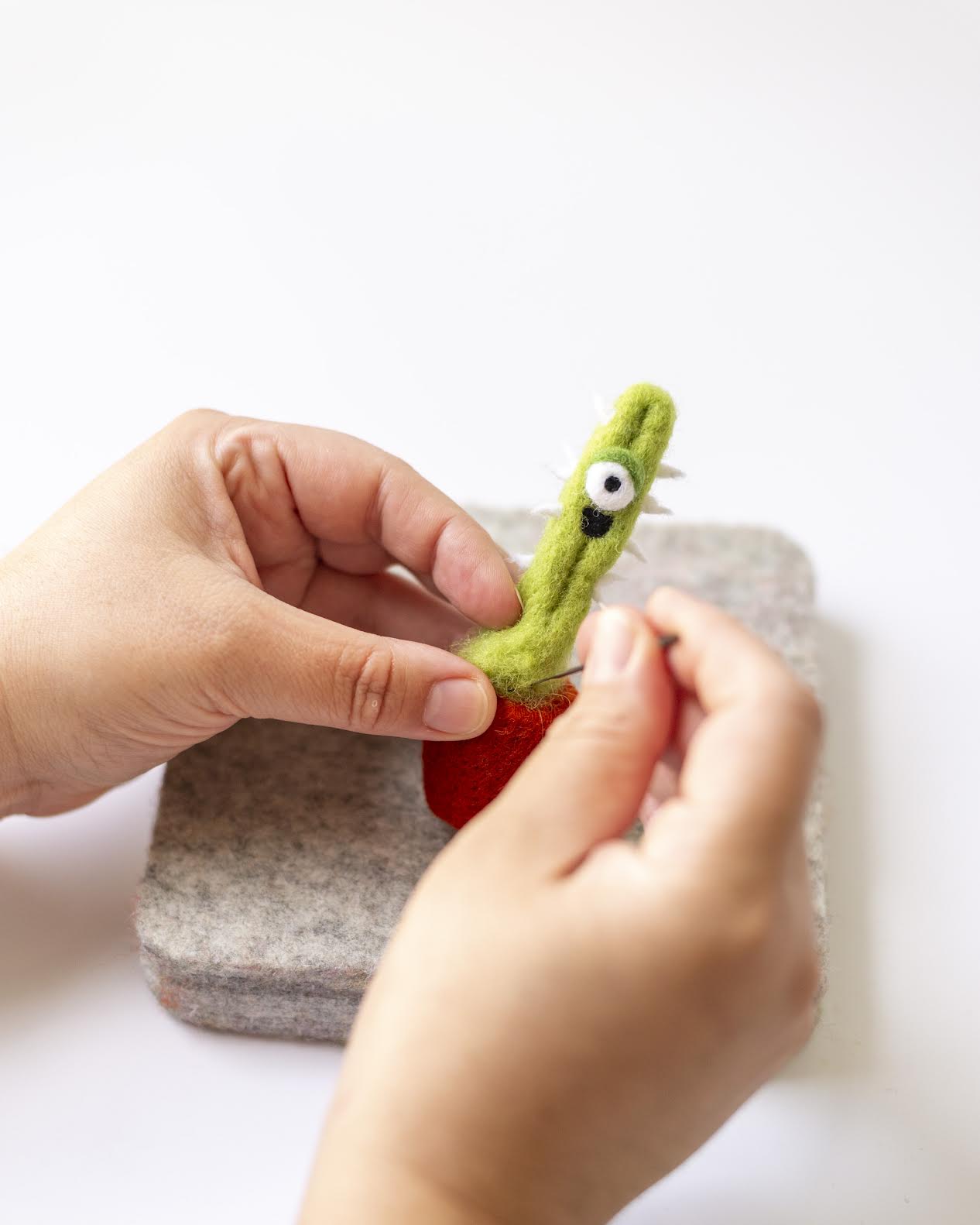 MAR 15th IN-PERSON - Intro to Needle Felting: Cactus Creatures with Hollie Garcia