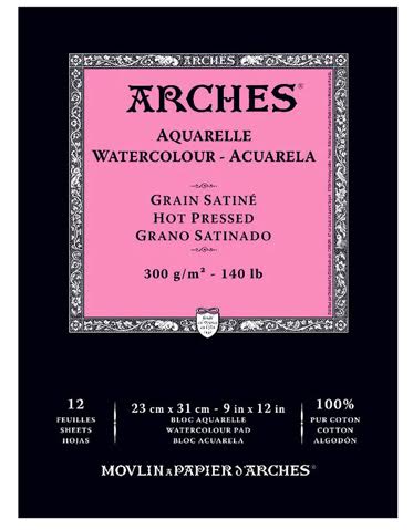 Arches 140lb. 9x12
