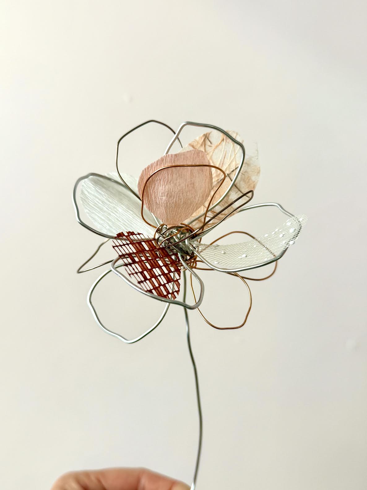 APR 23rd IN-PERSON - Sculptural Wire & Paper Flowers with Mirina Moloney