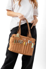 Load image into Gallery viewer, Soolla Studio Artist Bag, Forest Green, Craft Tool Bag