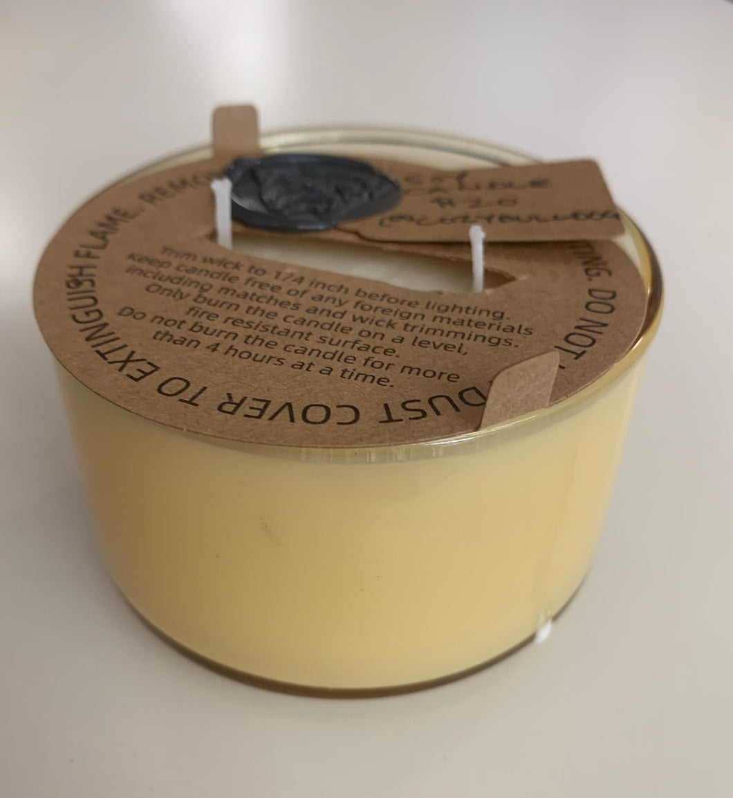 Hand Poured Double Wick Candle - Very Vanilla