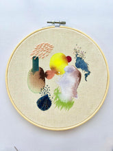 Load image into Gallery viewer, AUG 18th IN-PERSON - Abstract Paint &amp; Embroidery Art with Mirina Moloney