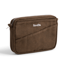 Load image into Gallery viewer, Soolla® Studio Pouch, Coffee Bean (Stationery Pouch)