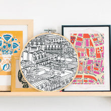 Load image into Gallery viewer, Rooftops of Paris - embroidery kit