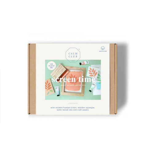 Calm Club DIY Screen Printing Kit