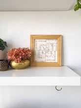 Load image into Gallery viewer, "Offset - Travertine" -  Beginner Mosaic Kit - Wall Art