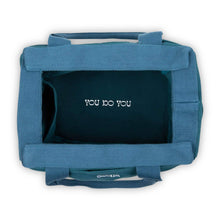 Load image into Gallery viewer, Soolla Studio Artist Bag, Aquamarine, Knitting Tote