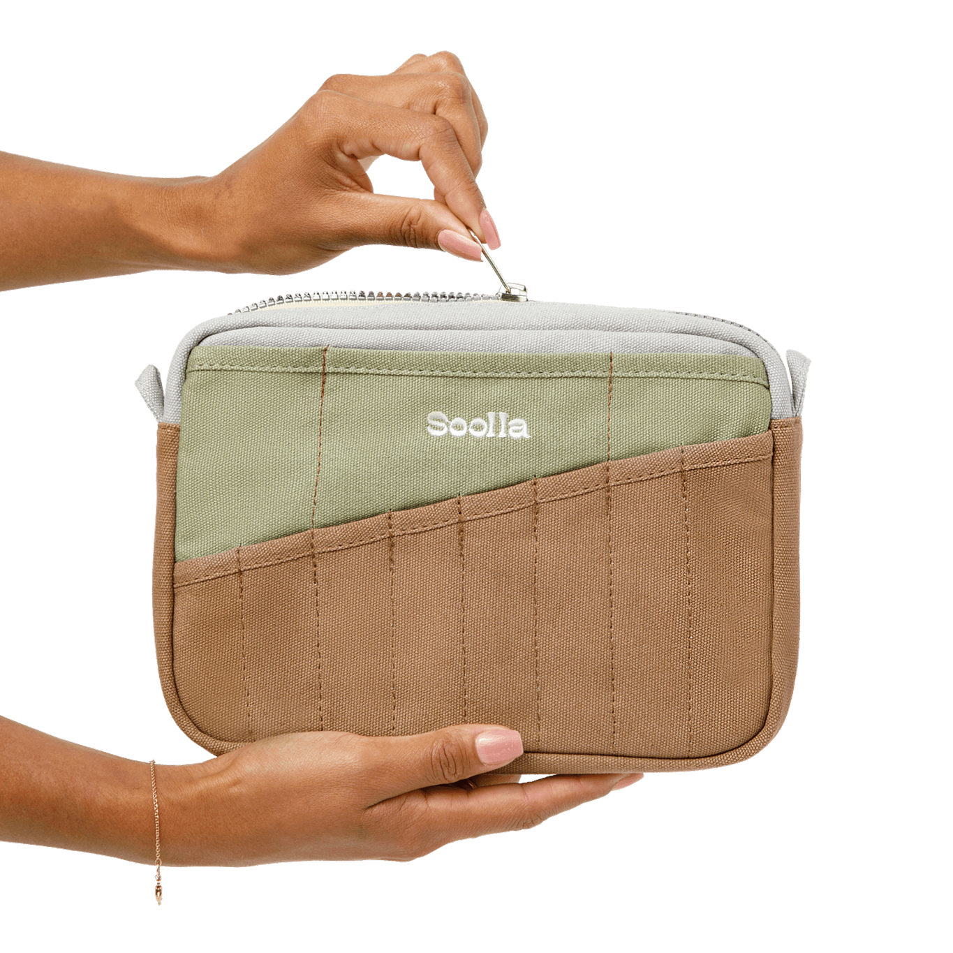 Soolla® Studio Pouch, Driftwood (Stationery Pouch)