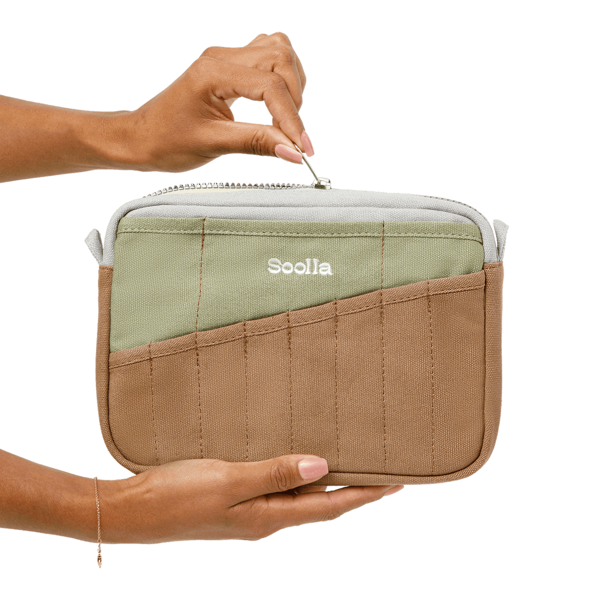 Soolla® Studio Pouch, Coffee Bean (Stationery Pouch)