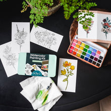 Load image into Gallery viewer, Wildflower Meadow watercolor painting kit