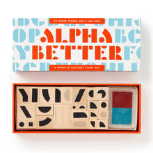 Load image into Gallery viewer, Brass Monkey Alpha Better Stamp Set