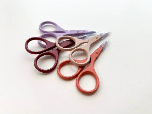 Small needlecraft scissors, tiny embroidery scissors: Rosewood