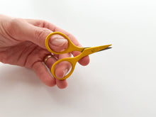 Load image into Gallery viewer, Small needlecraft scissors, tiny embroidery scissors: Rosewood