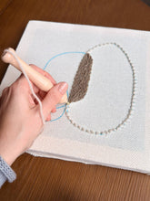 Load image into Gallery viewer, "Pebbles" - Beginner Punch Needle Kit - Wall Art: Grove
