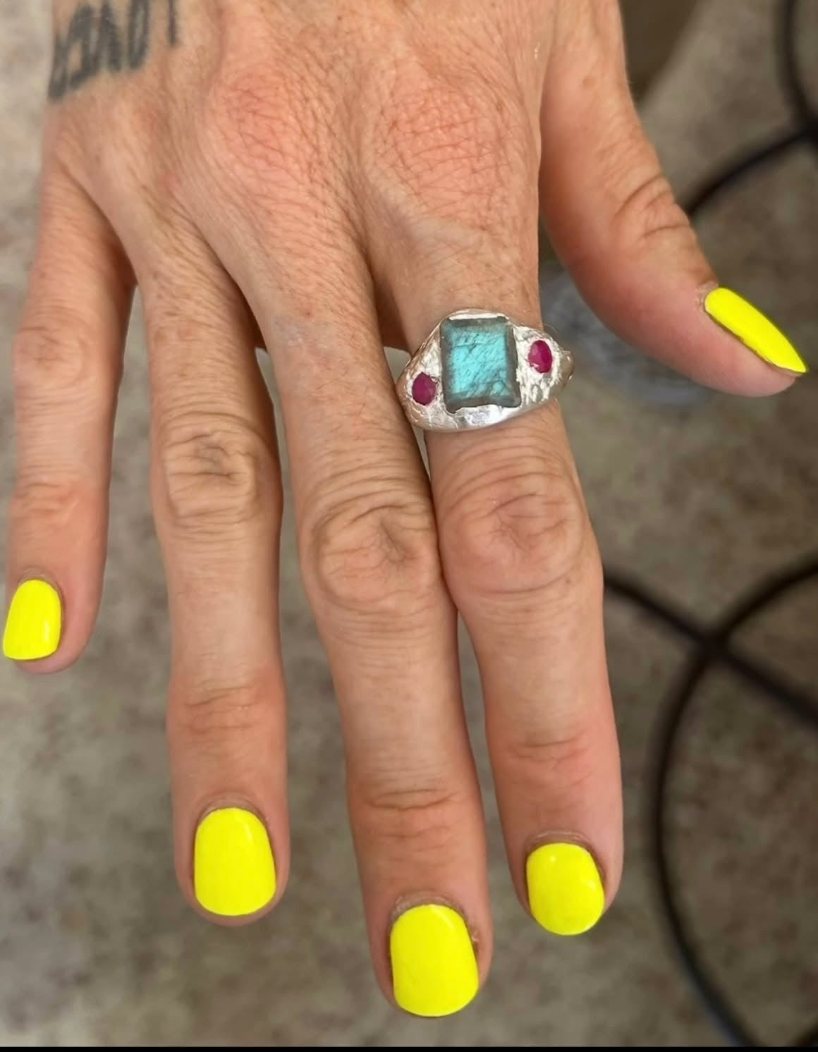 APR 25th - IN PERSON - Silver Metal Clay Gem Rings