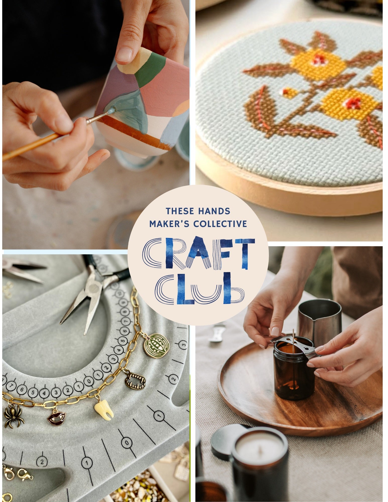 Casual Craft Club: $10 deposit + additional fees* (details below)